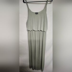 Olivia Rae Sage Green Maxi Dress
